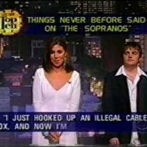THE SOPRANOS Top 10 Late Show David Letterman - Entire Cast