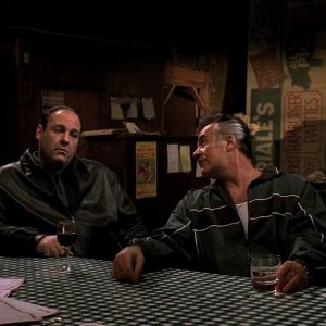 The Sopranos (Клан Сопрано) | Тони и Полли про змей