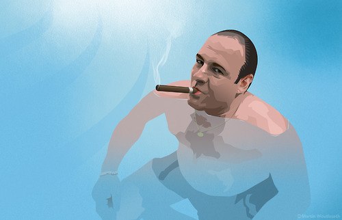 Джеймс Гандольфини в роли Тони Сопрано — фото 222